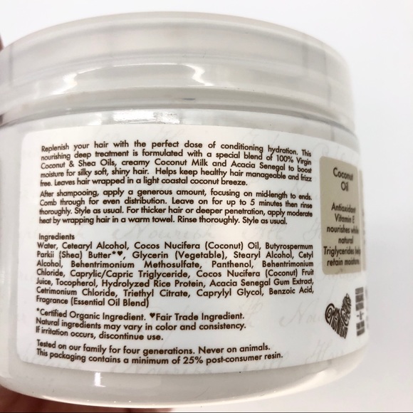 Shea Moisture Virgin Coconut Hydration Hair Mask - Picture 5 of 6